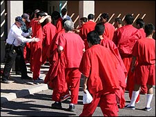 Indocumentados detenidos