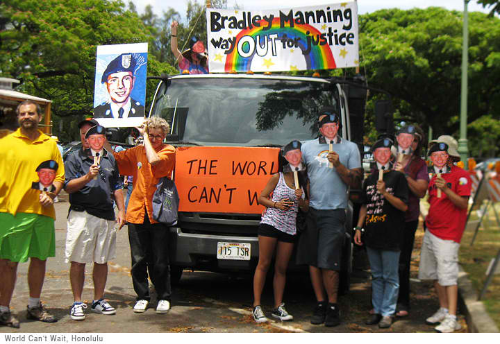 WAY OUT for Bradley Manning