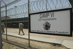 Detention center at Guantanamo Bay US Naval Base, in Cuba