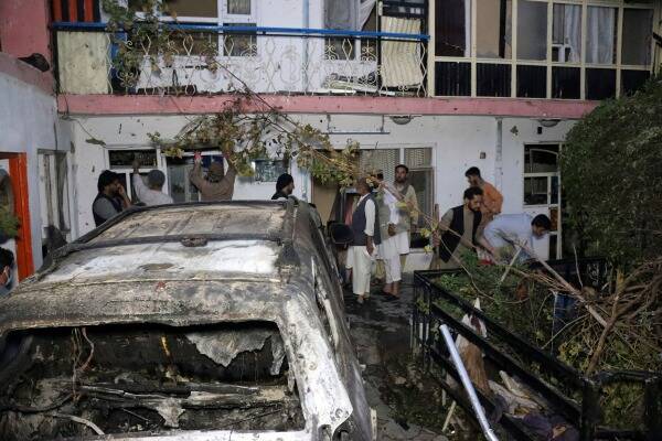 Afganistn, Ataque estadounidense a Afganistn, Ataque estadounidense, Kabul, Indian Express
