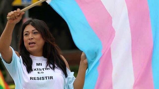 La activista transexual Jennicet Gutirrez / Familia TQLM